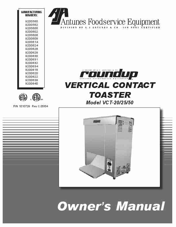 Antunes, AJ Toaster VCT-25-page_pdf